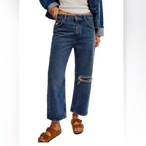 We The Free Deep Trance Dropped Boyfriend Jean